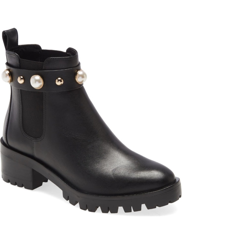 Karl Lagerfield Paris Pola Studded Chelsea Boot